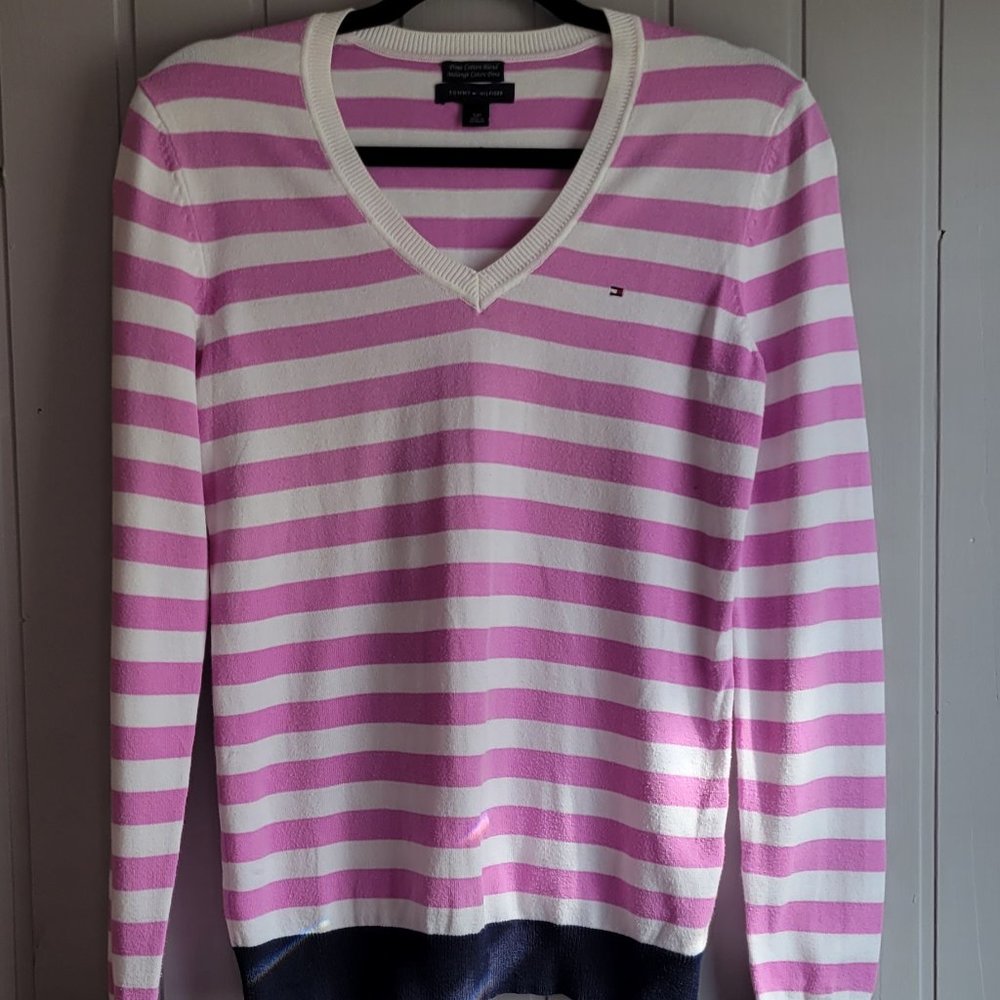 TOMMY Hilfiger Prima Cotton V-Neck